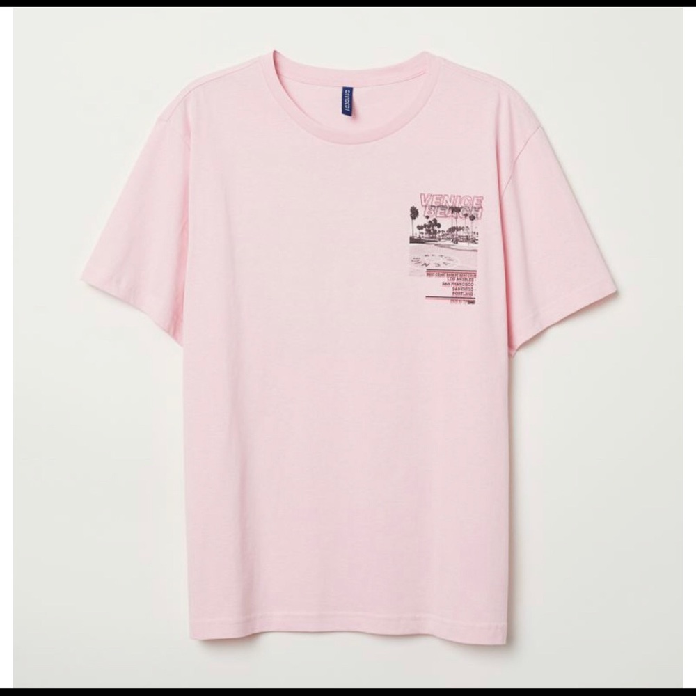 Pink Venice Beach tee